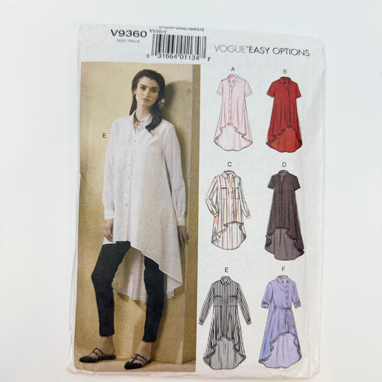 Sewing Pattern - Womenswear - Vogue 9360