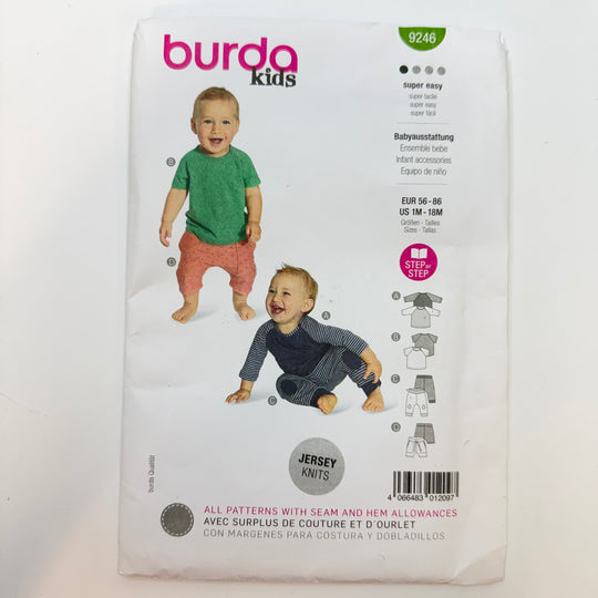 Sewing Pattern - Childrenswear - Burda 9246