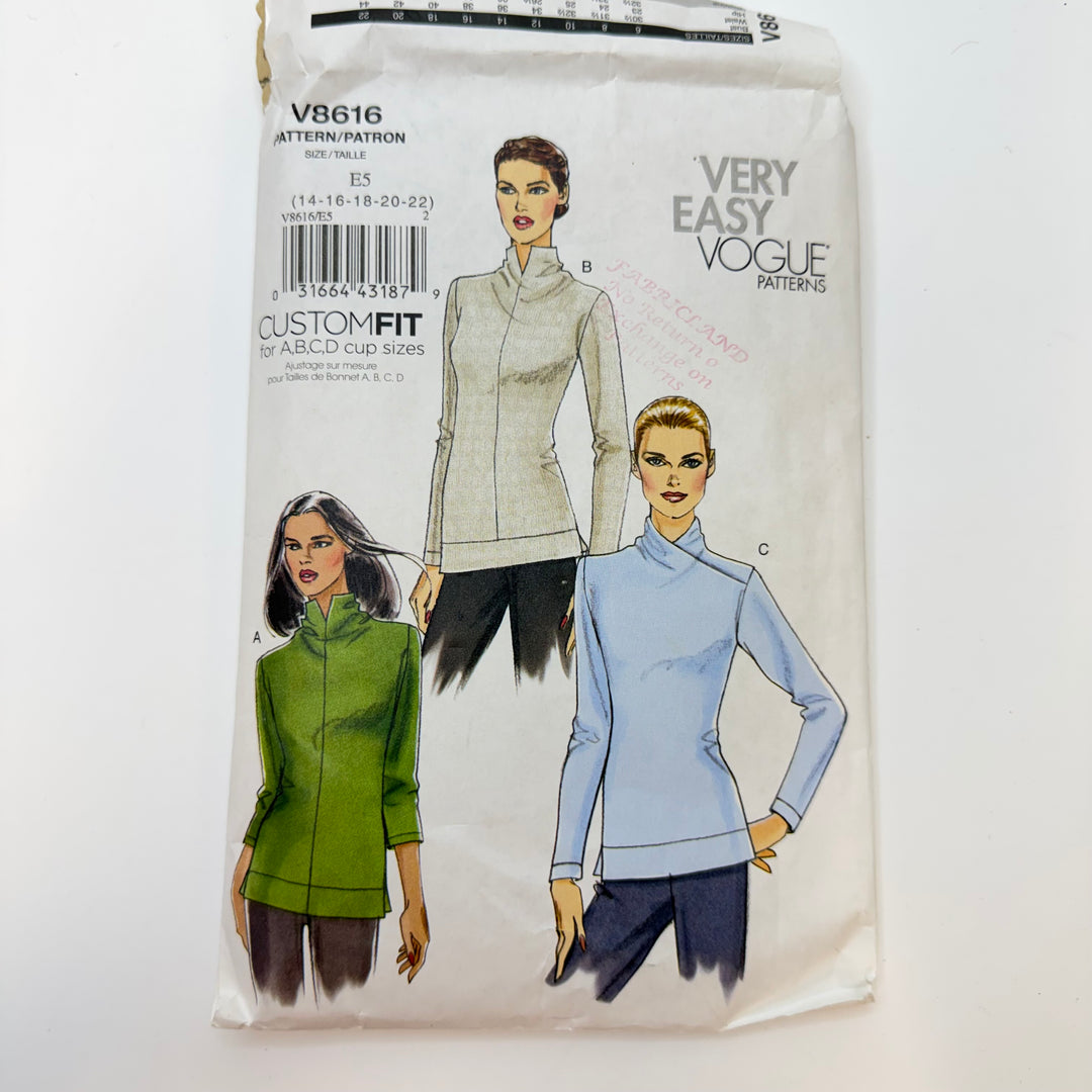 Sewing Pattern - Womenswear - Vogue 8616