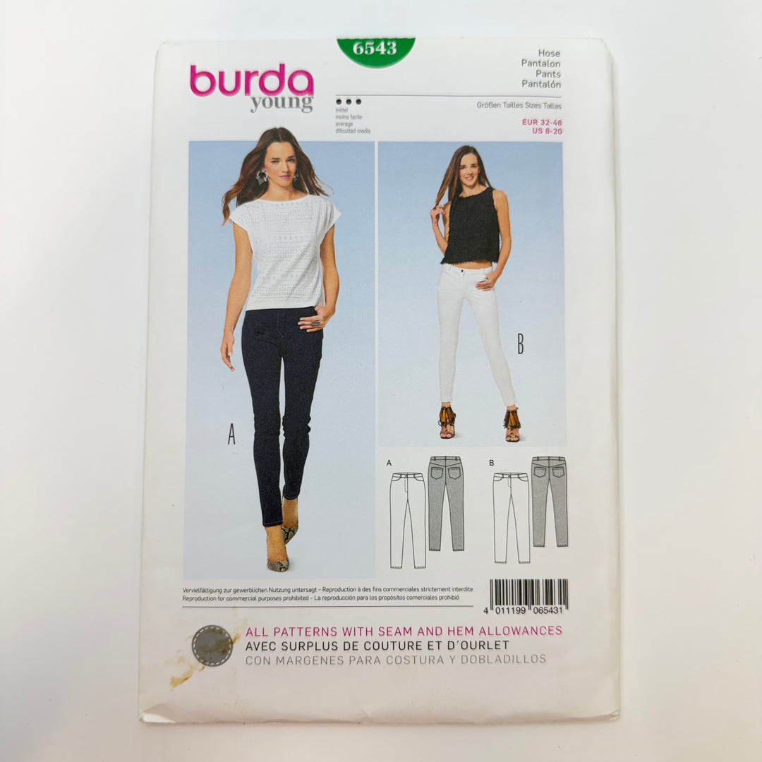 Sewing Pattern - Womenswear - Burda 6543