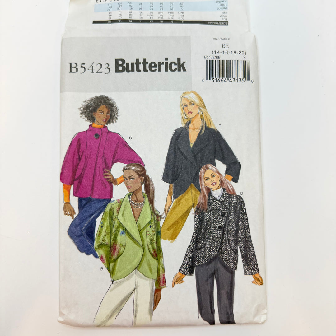 Sewing Pattern - Womenswear - Butterick 5423