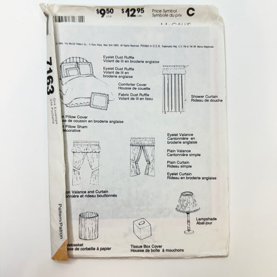 Sewing Pattern - Accessories - McCall&