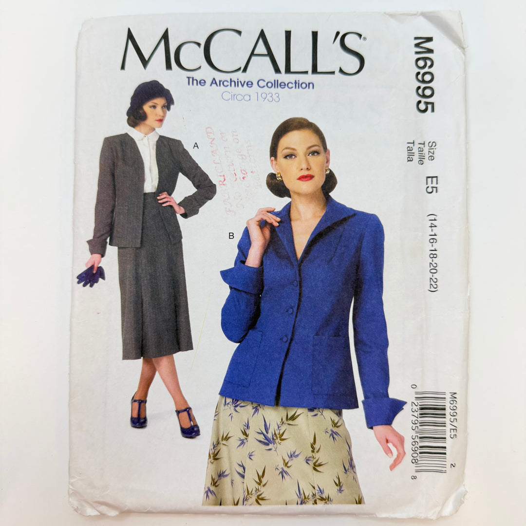 Sewing Pattern - Womenswear - McCall&