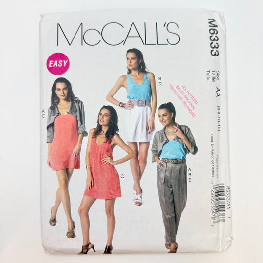 Sewing Pattern - Womenswear - McCall&