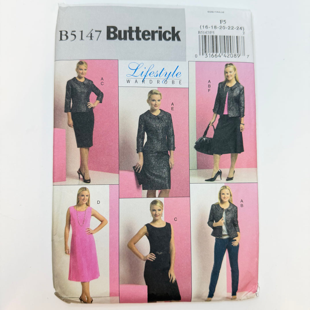 Sewing Pattern - Womenswear - Butterick 5147