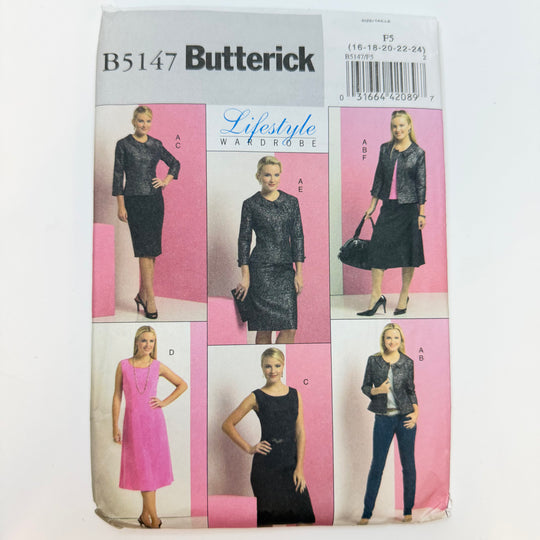 Sewing Pattern - Womenswear - Butterick 5147