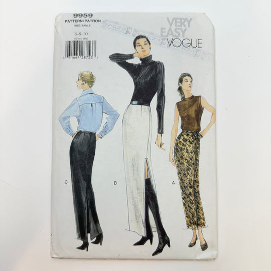 Sewing Pattern - Womenswear - Vogue 9959