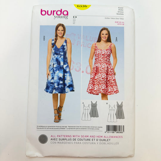 Sewing Pattern - Womenswear - Burda 6536