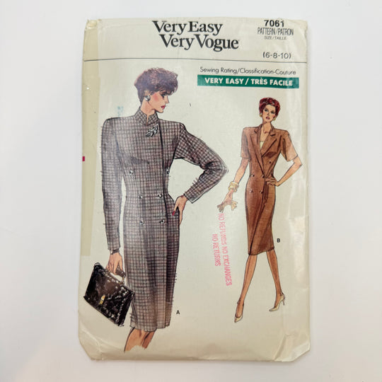 Sewing Pattern - Womenswear - Vogue 7061