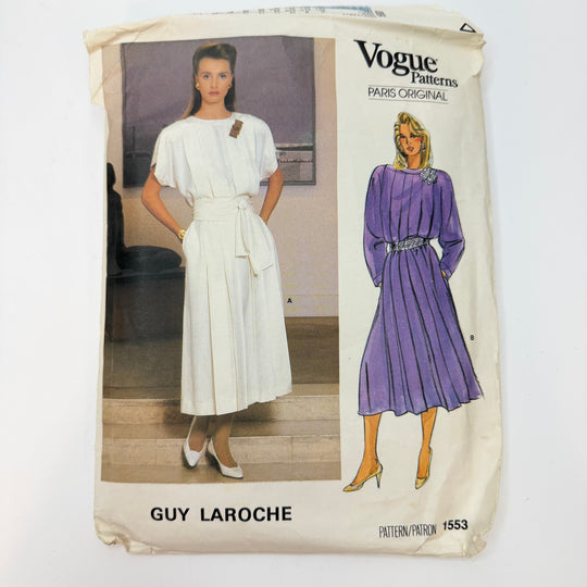 Sewing Pattern - Womenswear - Vogue 1553