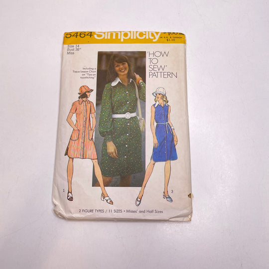 Sewing Pattern - Womenswear - Simplicity 5464