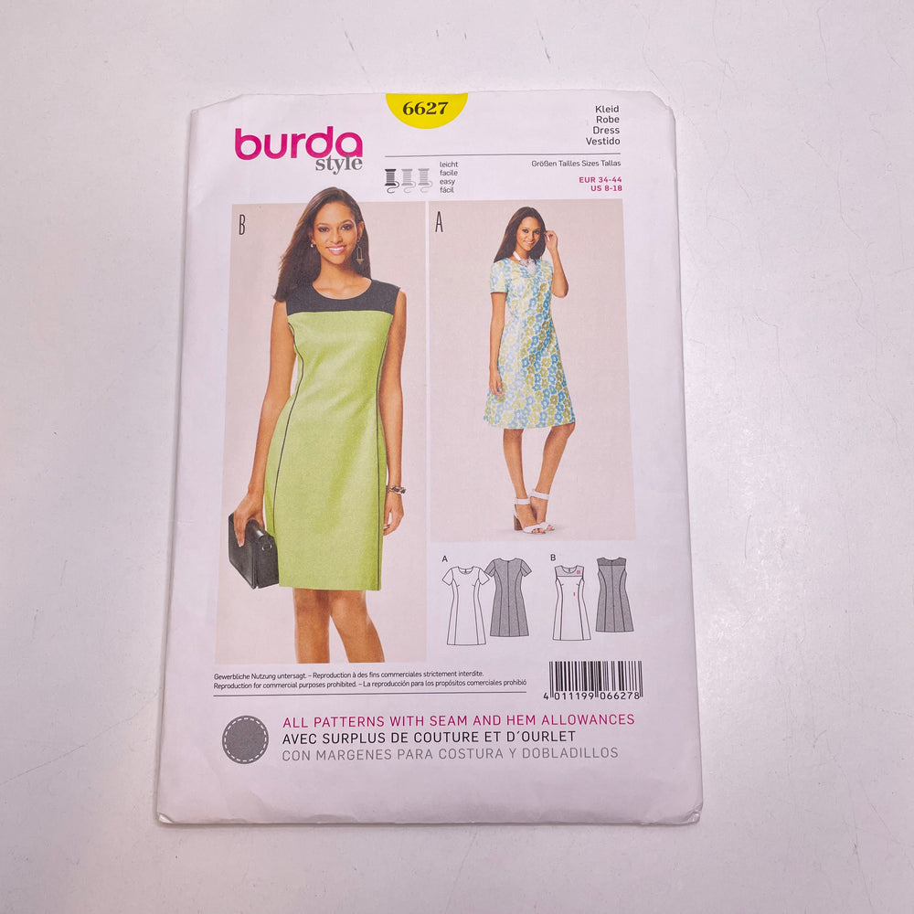 Sewing Pattern - Womenswear - Burda 6627