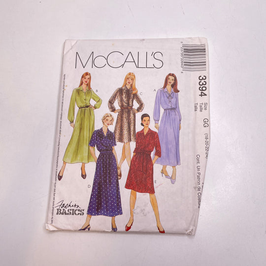 Sewing Pattern - Womenswear - McCall&