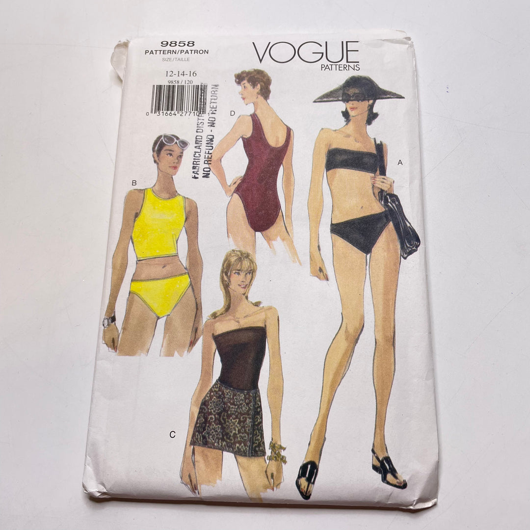 Sewing Pattern - Womenswear - Vogue 9858