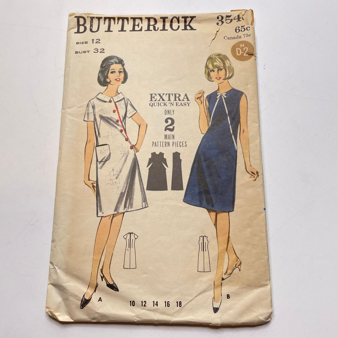 Sewing Pattern - Womenswear - Butterick 3543