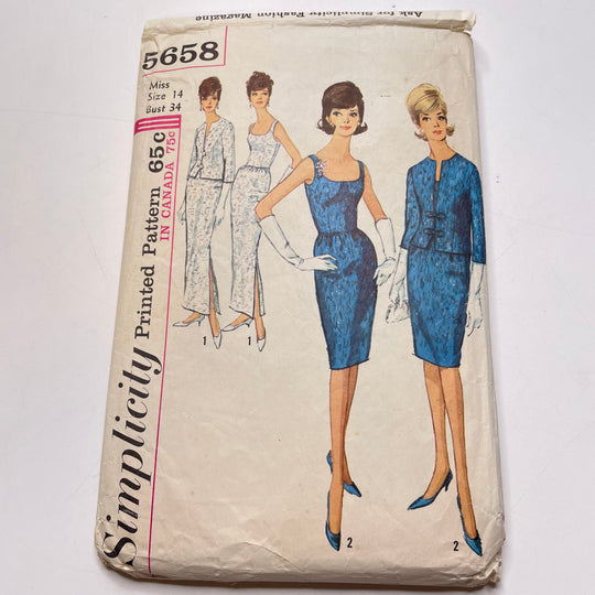 Sewing Pattern - Womenswear - Simplicity 5658