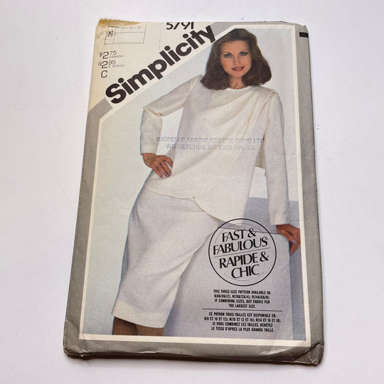 Sewing Pattern - Womenswear - Simplicity 5791