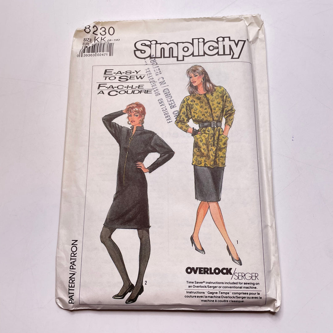 Sewing Pattern - Womenswear - Simplicity 8230