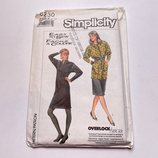 Sewing Pattern - Womenswear - Simplicity 8230