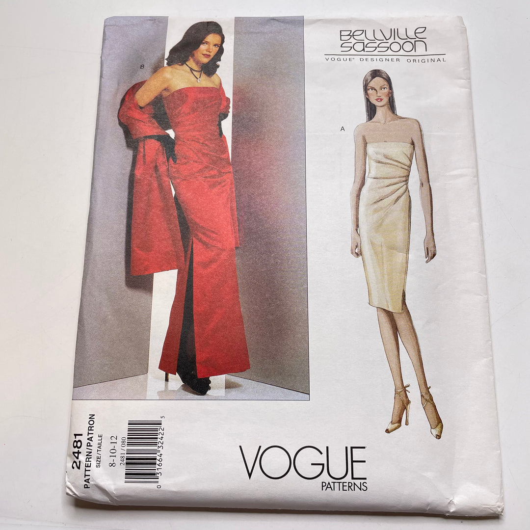 Sewing Pattern - Womenswear - Vogue 2481