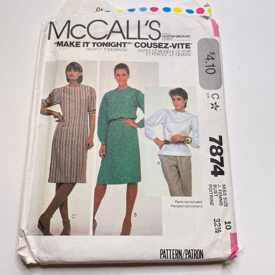 Sewing Pattern - Womenswear - McCall&
