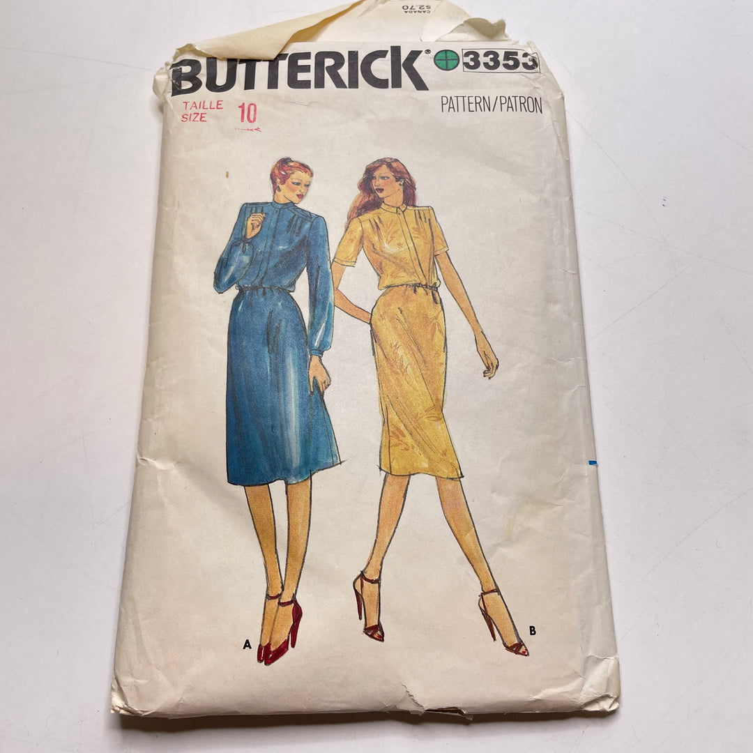 Sewing Pattern - Womenswear - Butterick 3353