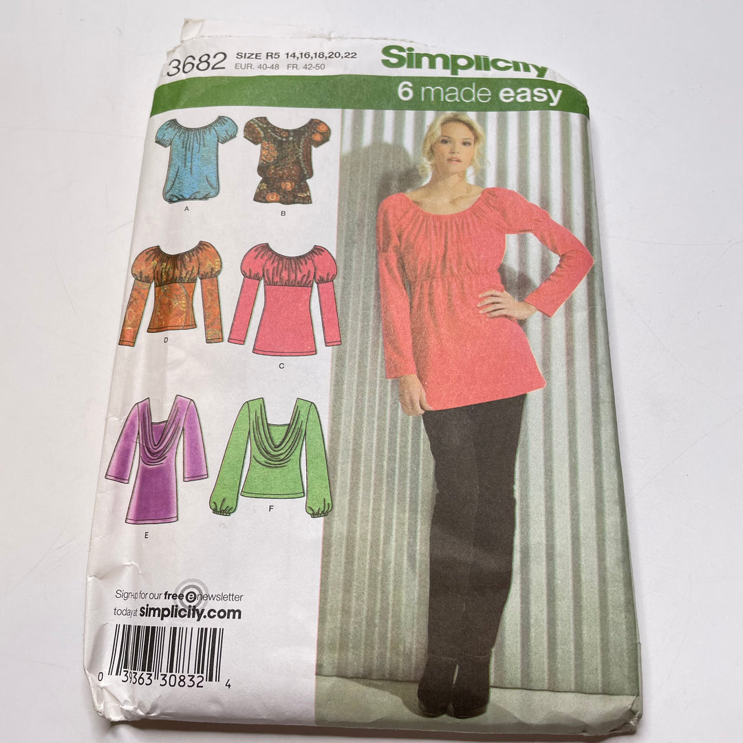 Sewing Pattern - Womenswear - Simplicity 3682