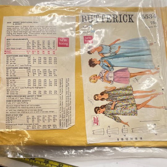 Sewing Pattern - Womenswear - Butterick 5534