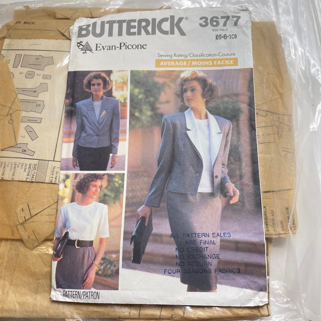 Sewing Pattern - Womenswear - Butterick 3677