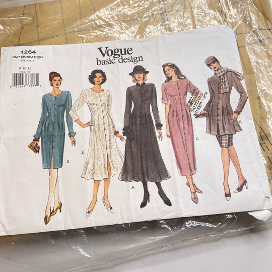 Sewing Pattern - Womenswear - Vogue 1264