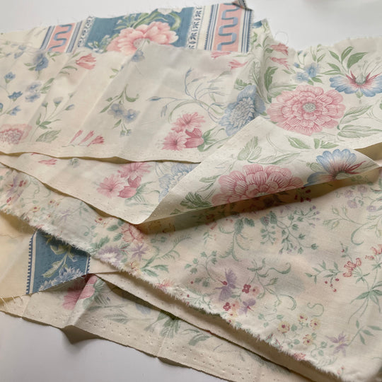 Tiniest Garden - Cotton/Poly Woven - Cream Multi Floral - Bundles
