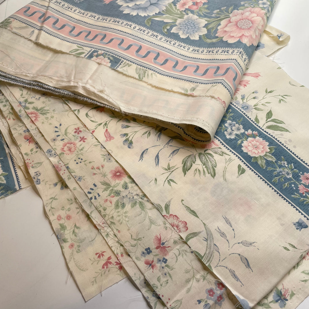 Tiniest Garden - Cotton/Poly Woven - Cream Multi Floral - Bundles