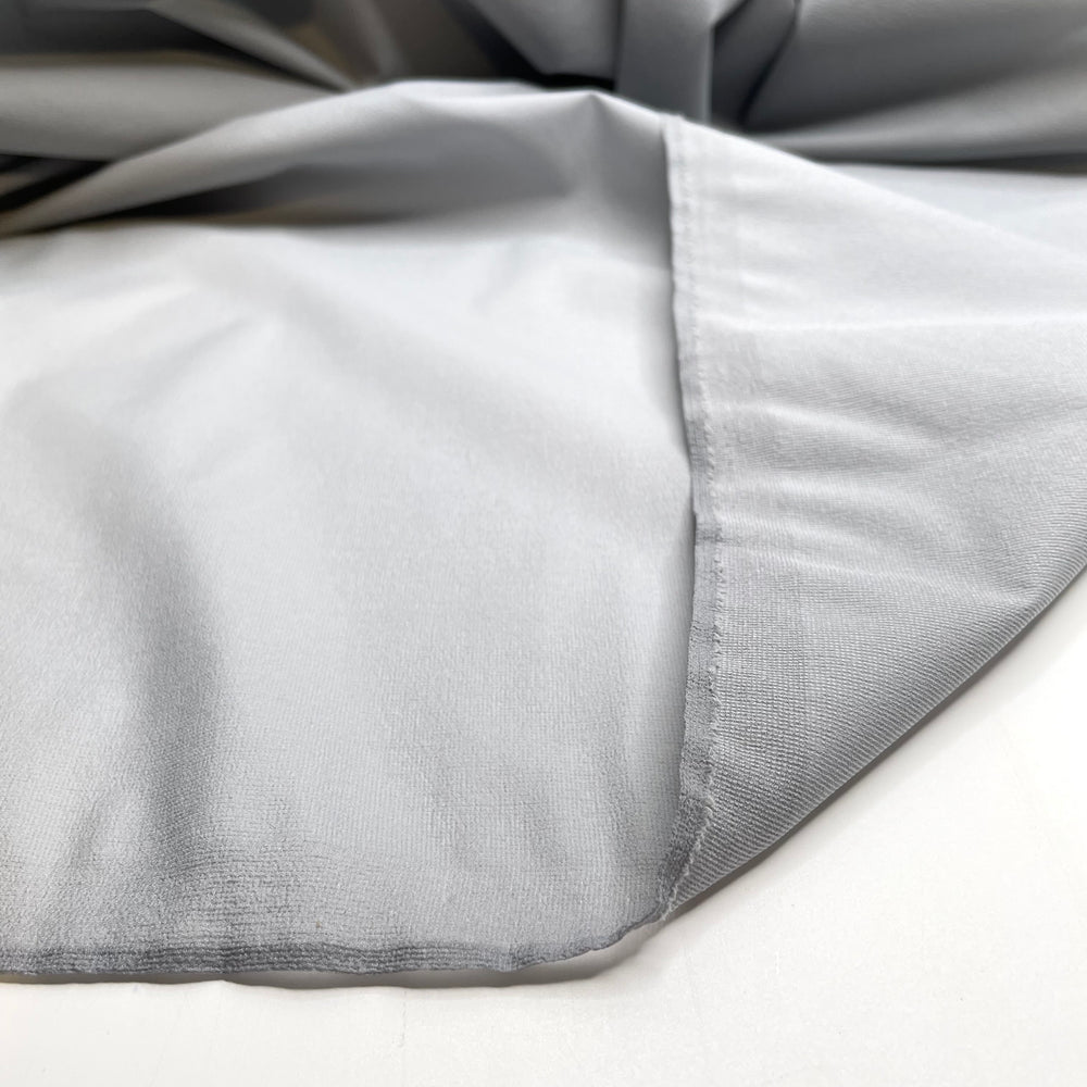 Need For Speed - Water Resistant Mechanical Stretch Double Weave Nylon Woven - Light Grey - Bundles