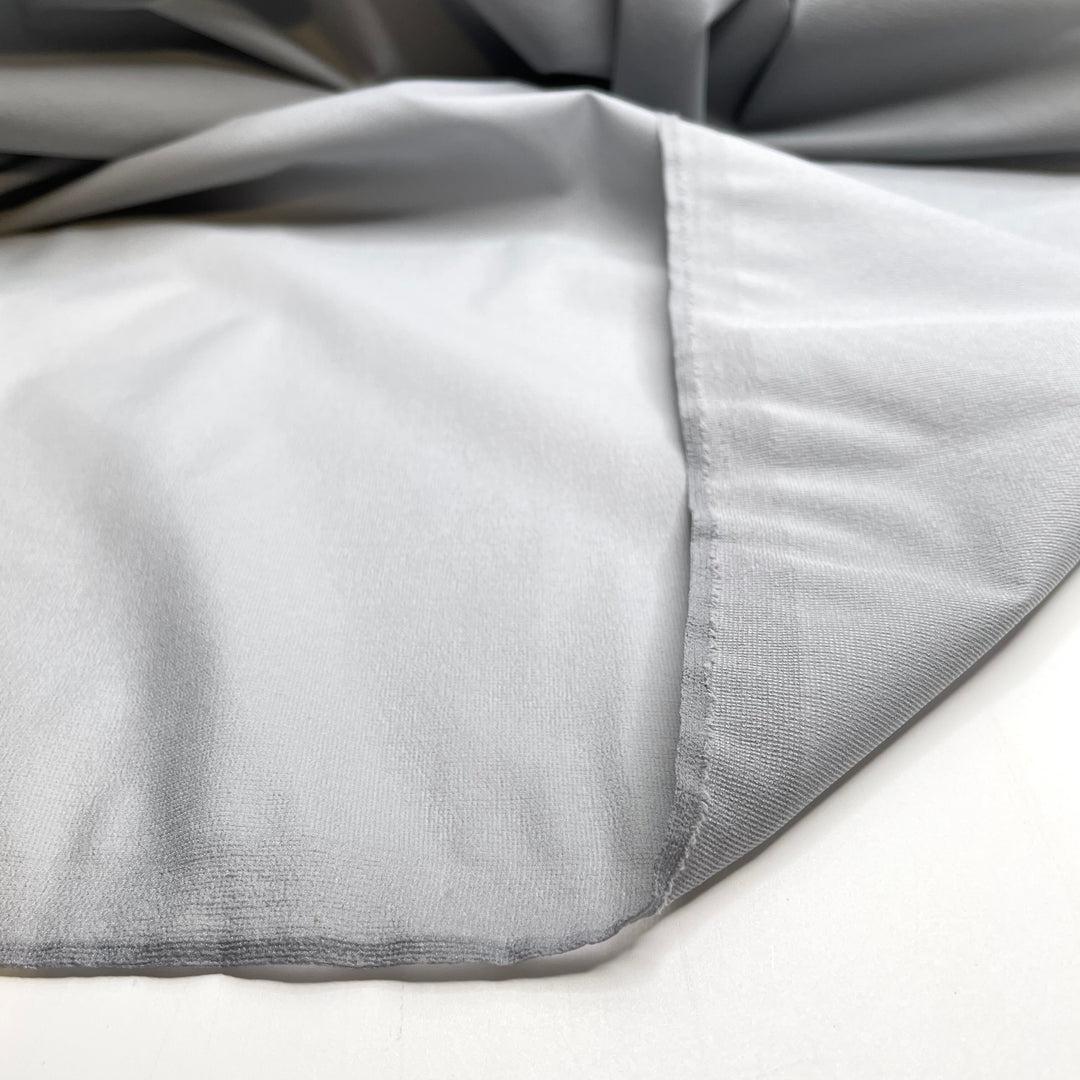Need For Speed - Water Resistant Mechanical Stretch Double Weave Nylon Woven - Light Grey - Bundles