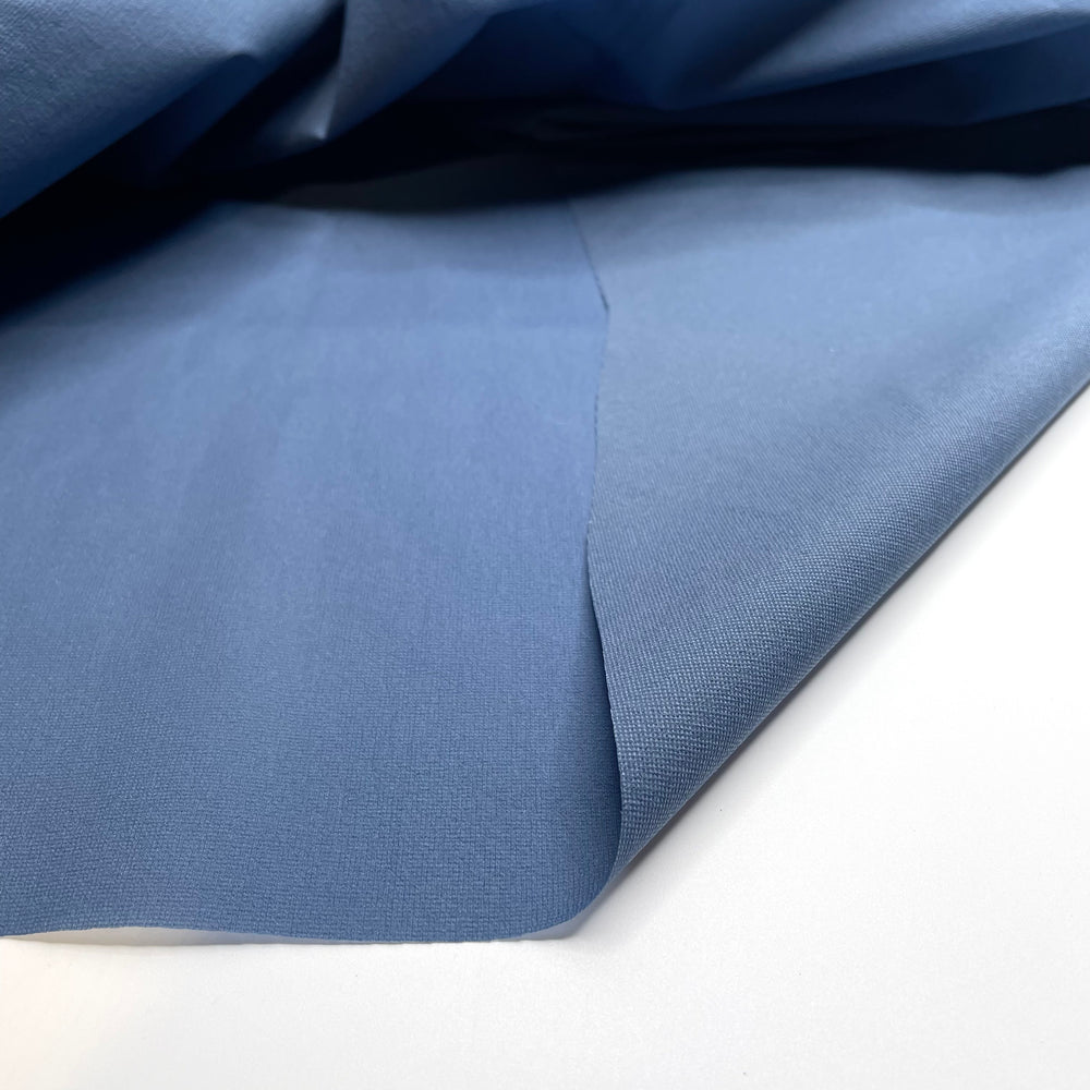 Sea Of Supporters - Mechanical Stretch Double Weave Nylon Knit - Blue - Bundles