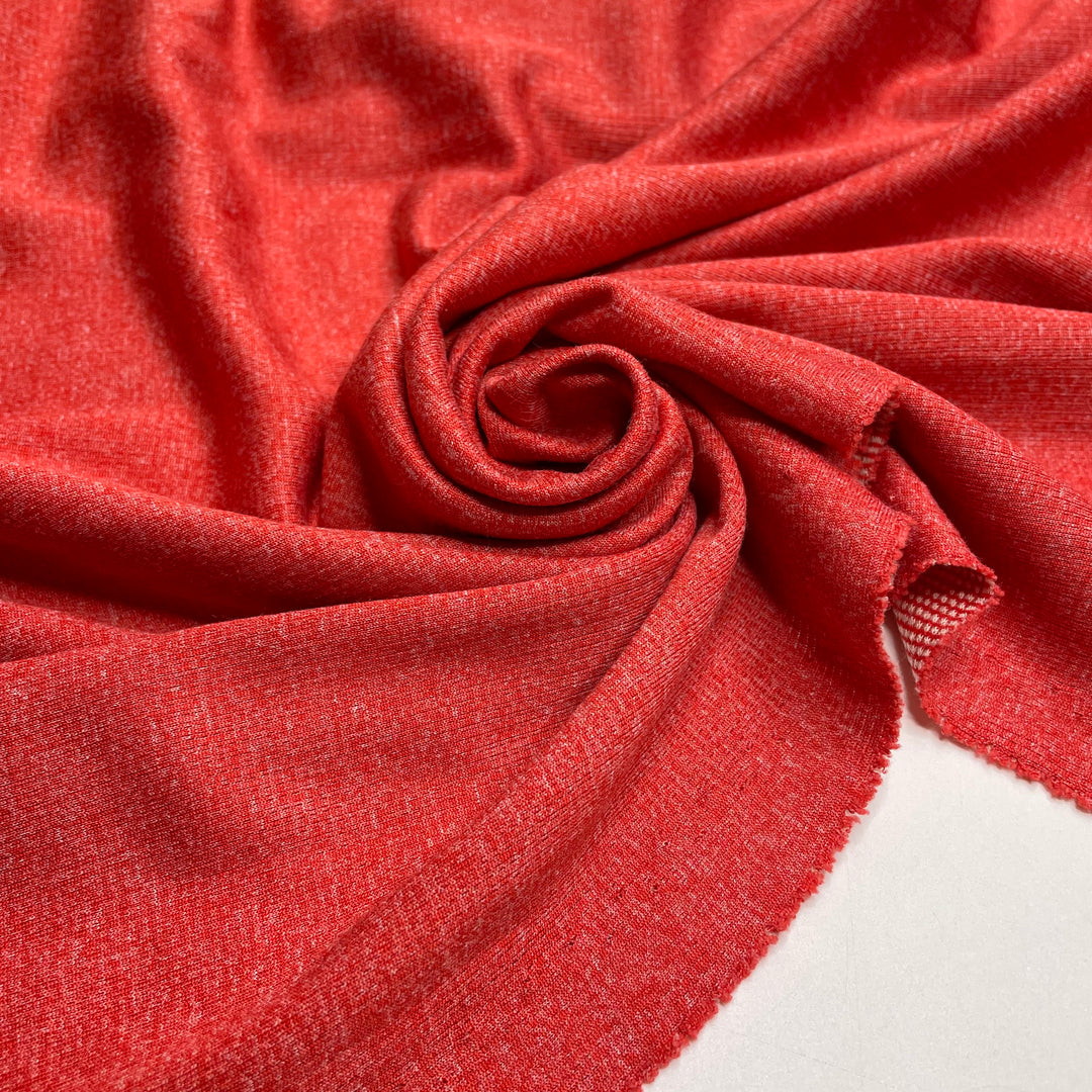 First Off The Roll - Jersey Polyester Blend Knit - Light Red - Bundles