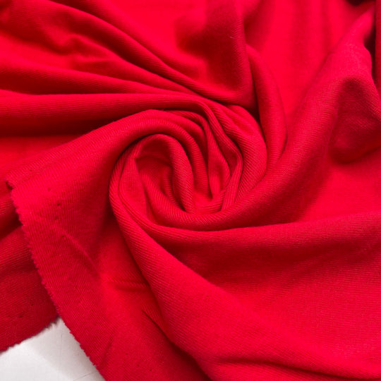 My Lucky Charm - Jersey Cotton Blend Knit - Red - 1M Bundle