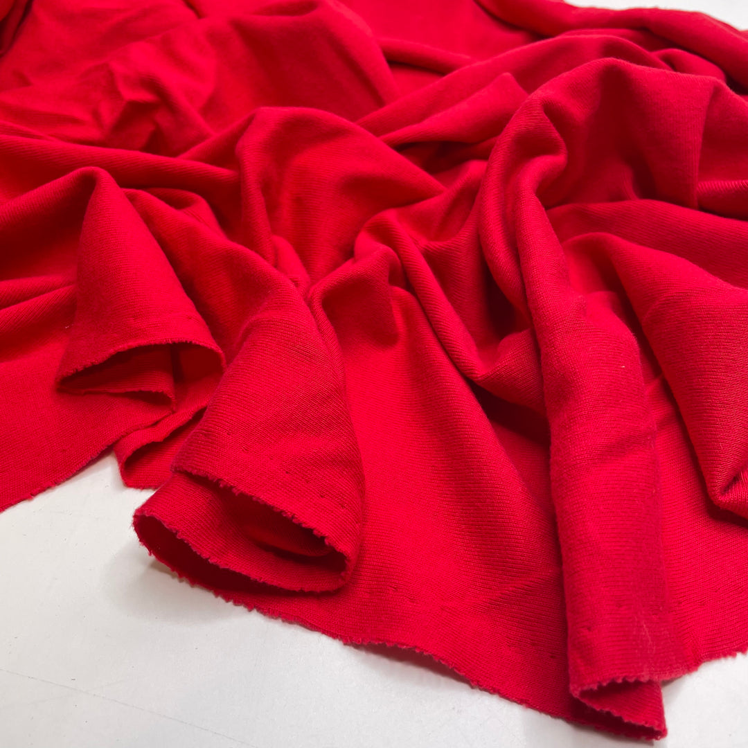 My Lucky Charm - Jersey Cotton Blend Knit - Red - 1M Bundle