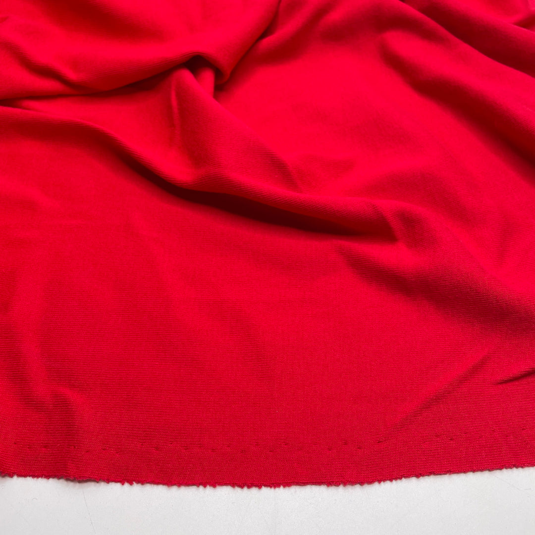 My Lucky Charm - Jersey Cotton Blend Knit - Red - 1M Bundle