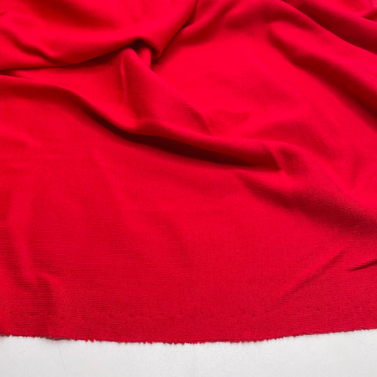 My Lucky Charm - Jersey Cotton Blend Knit - Red - 1M Bundle