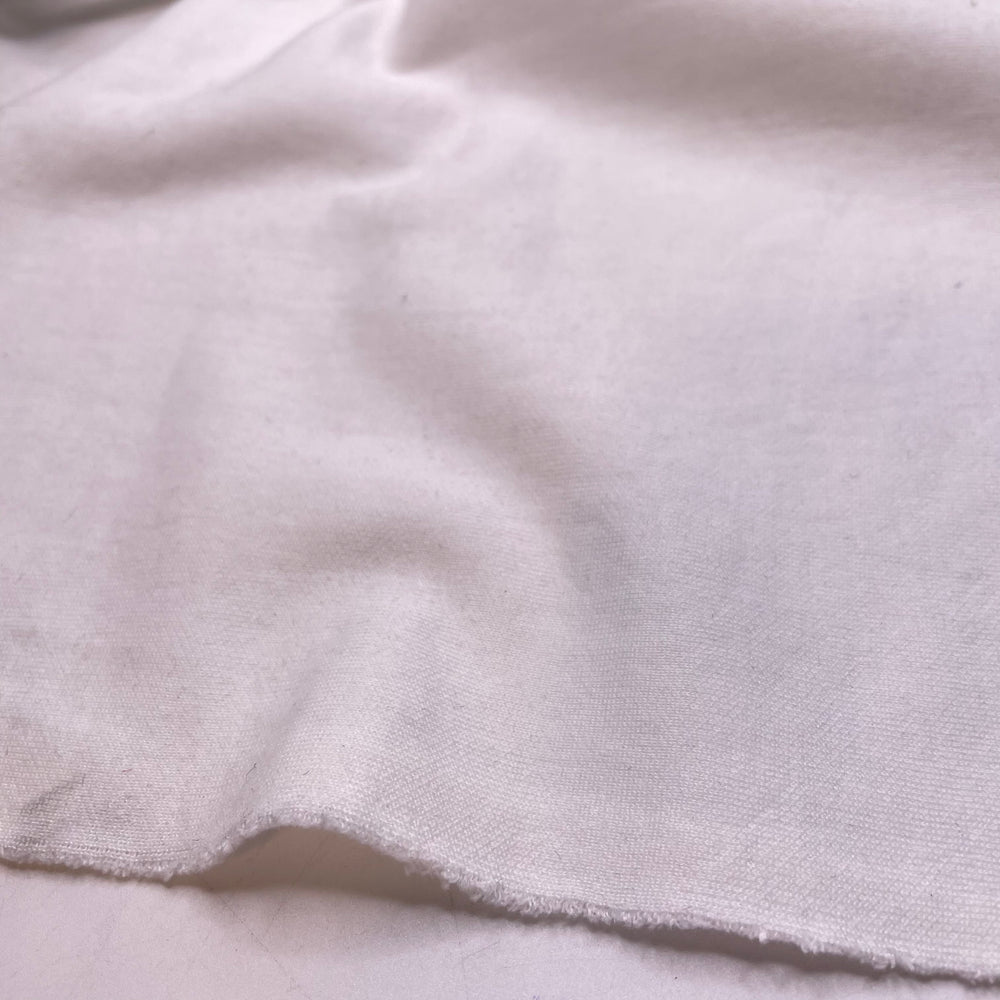 Sno Cone - Double Cloth Knit Polyester Blend  - White - Bundles
