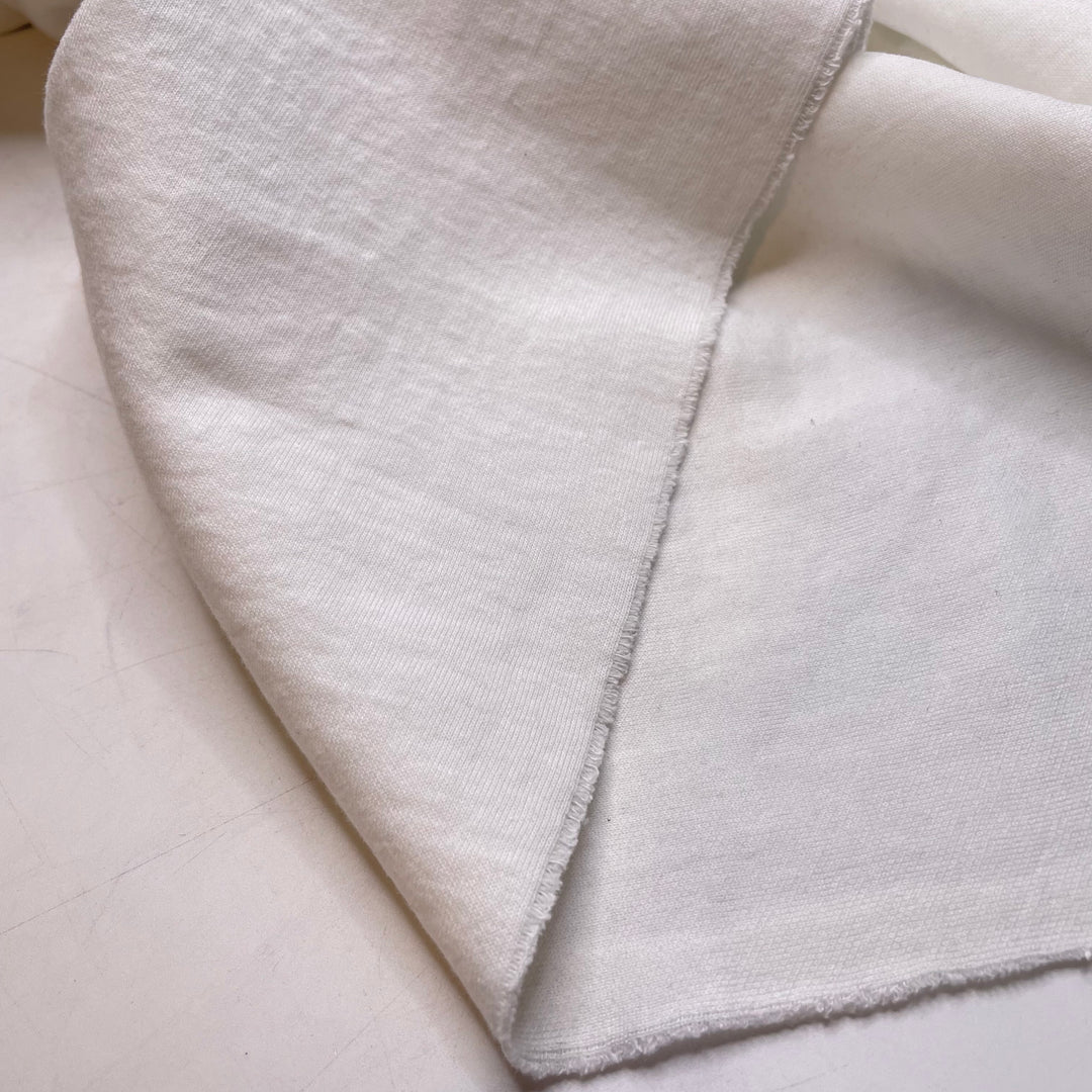 Sno Cone - Double Cloth Knit Polyester Blend  - White - Bundles
