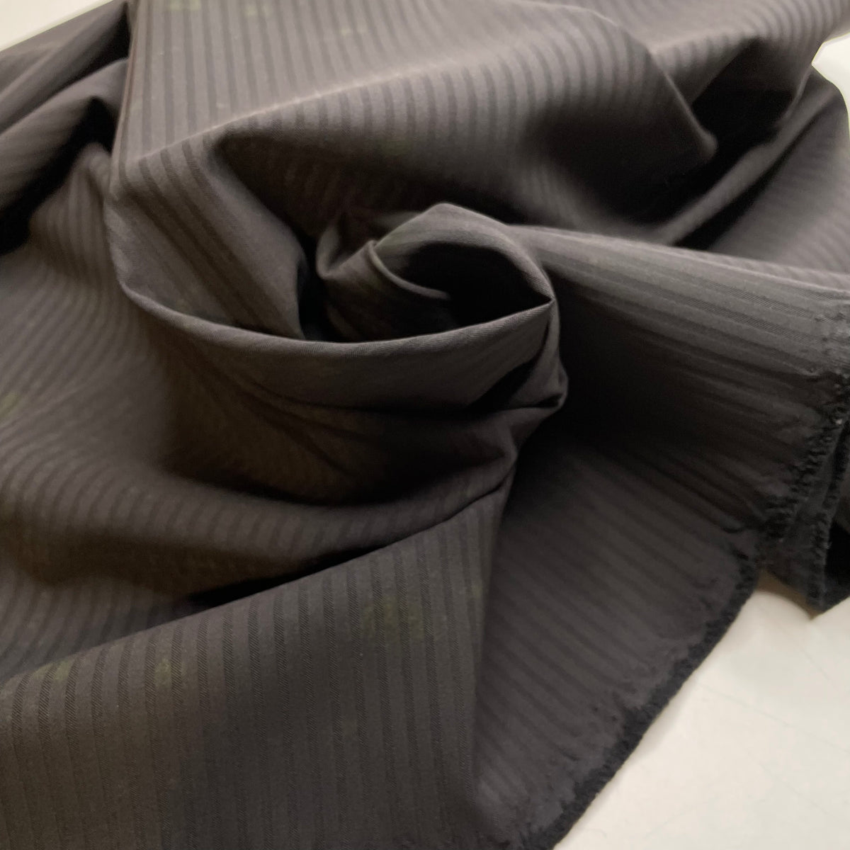 Vroom Vroom - Nylon Woven - Black Stripes - 1M Bundle