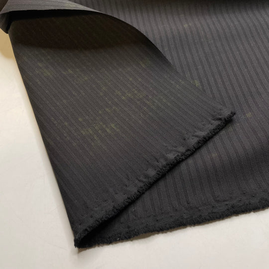 Vroom Vroom - Nylon Woven - Black Stripes - 1M Bundle