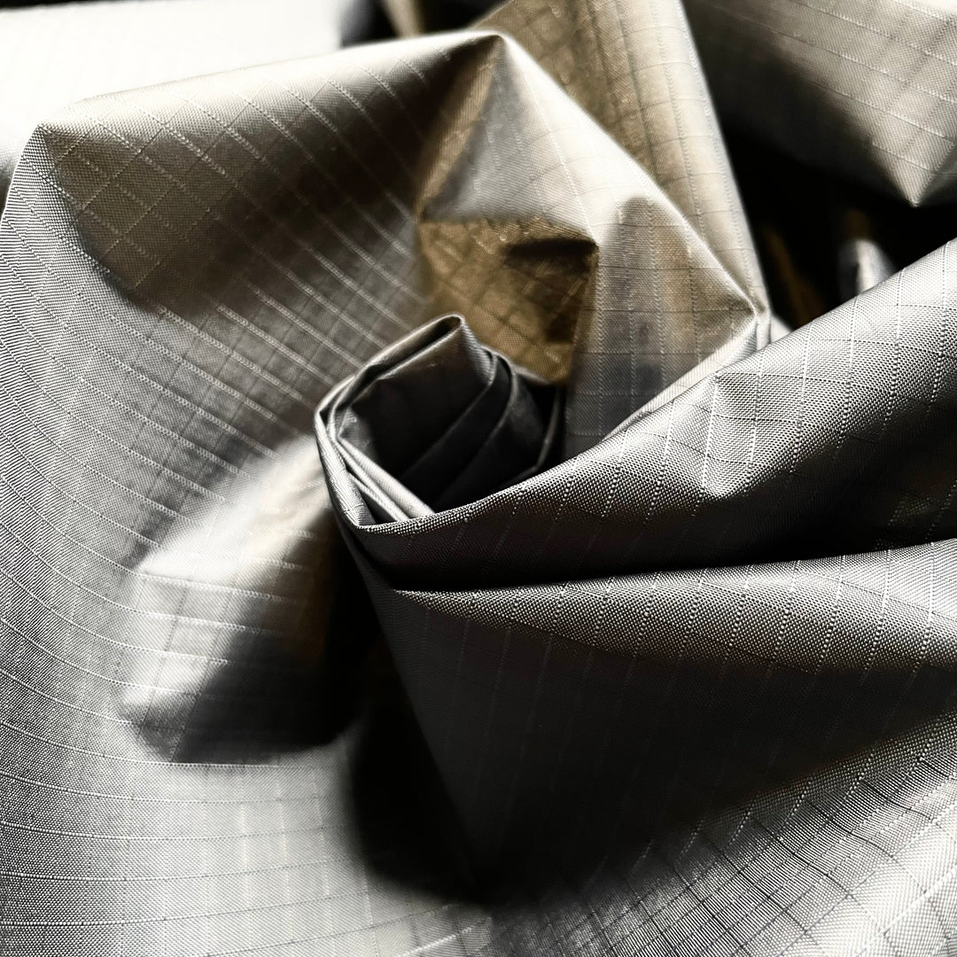 Stiff Breeze - Goretex Nylon/PU Woven - Dark Grey/Brown - 2M Bundle