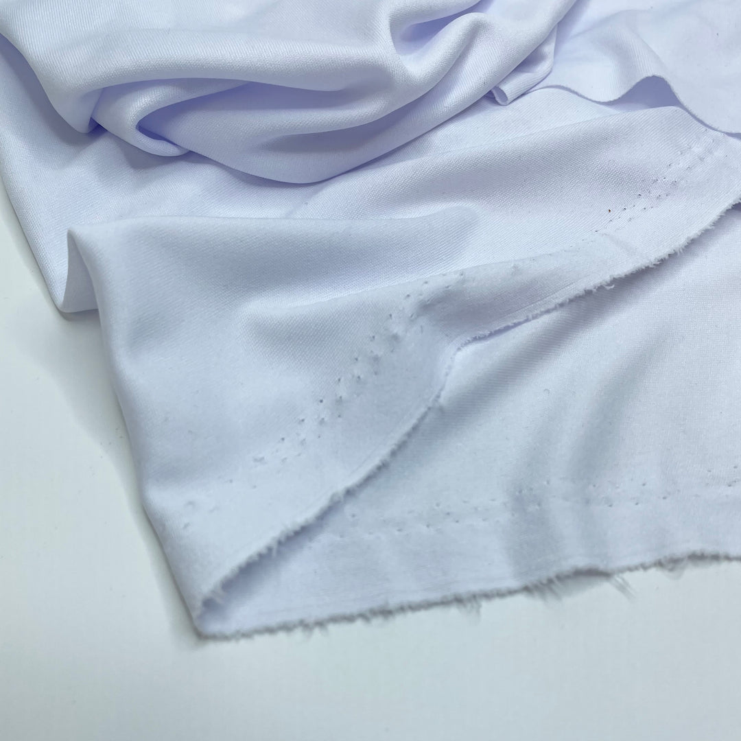 Thanks To Unions We Have Weekends - Sport Jersey Poly/Spandex Knit - White - 1M Bundle