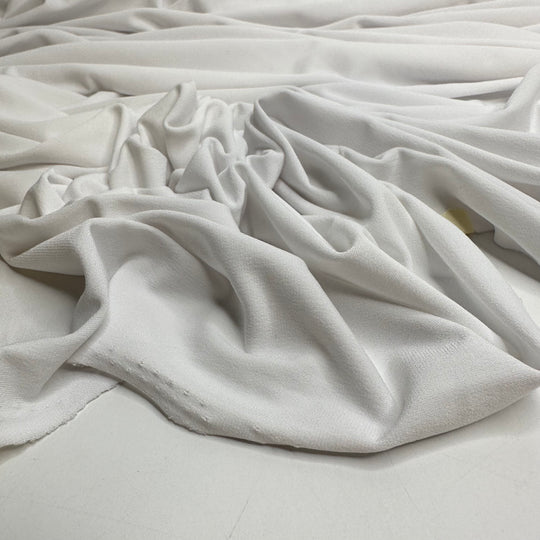 White As A Sheet - Jersey Poly Knit - White - Bundles