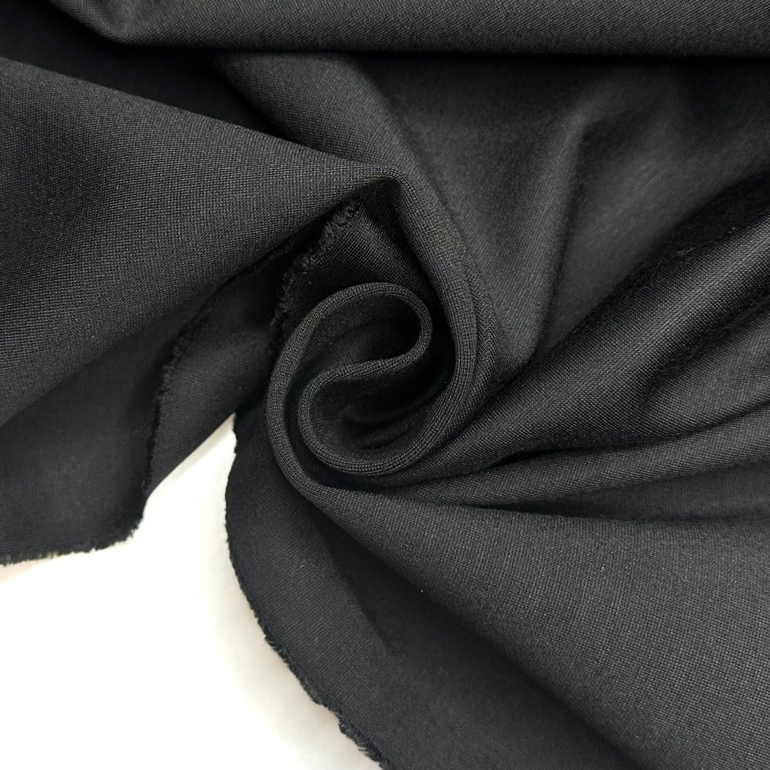 Wishing On An Asteroid - Ponte Natural Blend Knit - Black - 1.5M Bundle
