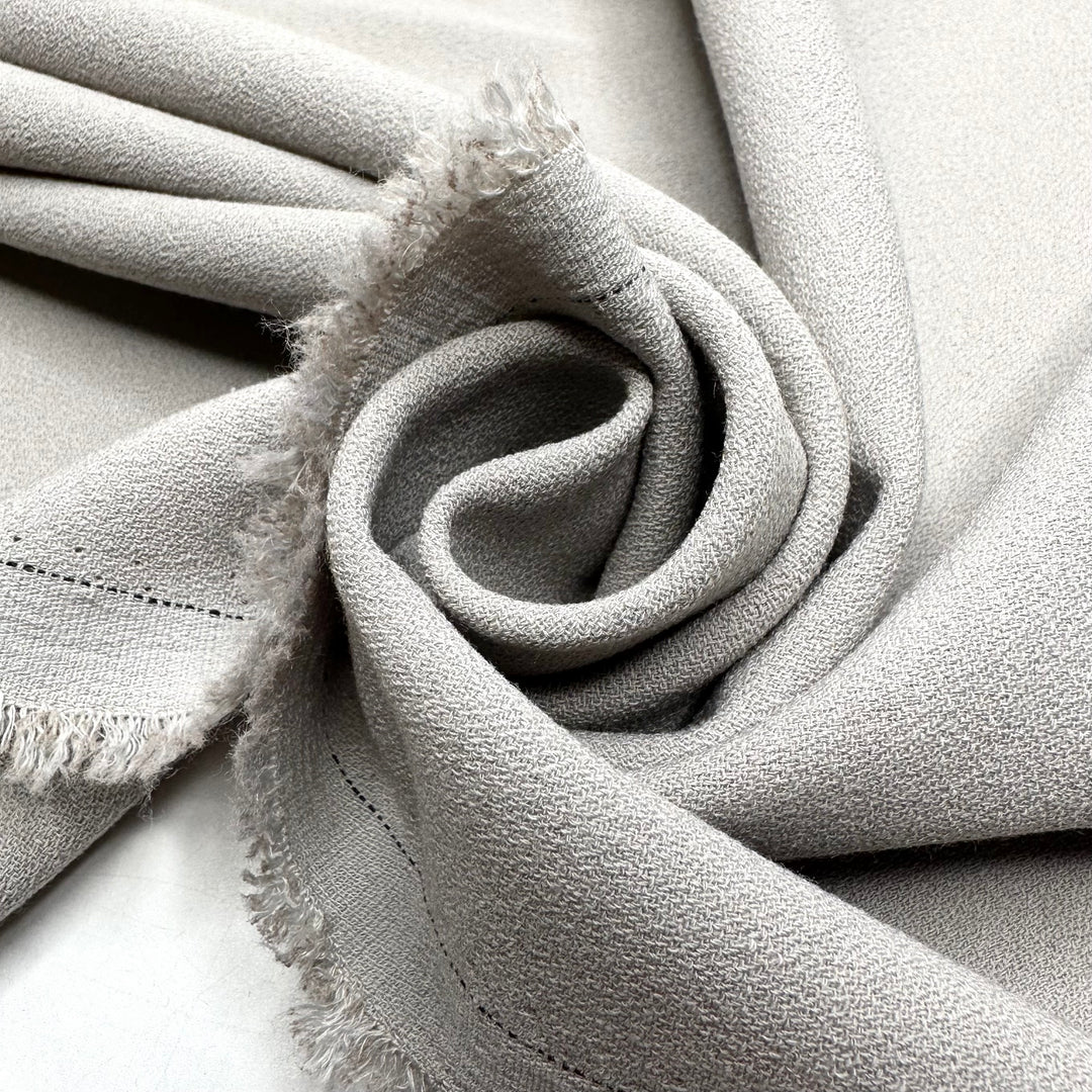 Grey Squirrel Antics - Crepe Rayon/Viscose Woven - Light Grey - 2M Bundle