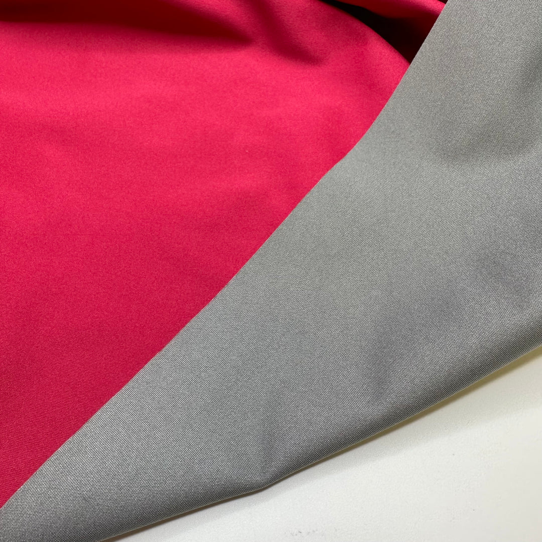 NTF Nov 30 - Wind Resistant Water Resistant Shell Polyester Blend Knit - Pink/Grey - Bundles